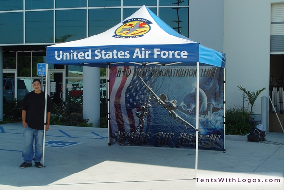 10 x 10 Pop Up Tent - United States Air Force